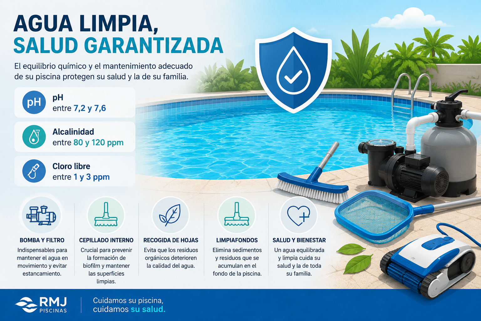 La Piscina y la Salud: Claves para Mantener un Agua Segura y Saludable