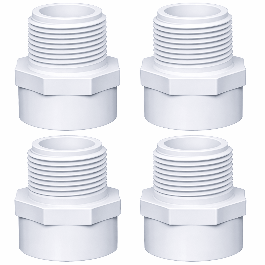 Adaptadores machos de presión para piscinas