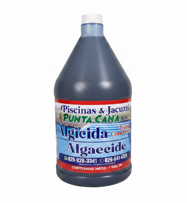 ALGICIDA EXTRA CONCENTRADO 1GL. PISCINAS Y JACUZZI PUNTA CANA